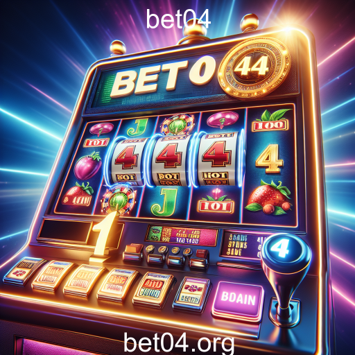 A Excitante Experiência das Slot Machines no Bet04